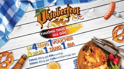 Trải nghiệm ẩm thực Đức tại lễ hội Oktoberfest cùng Hoàng Yến Buffet Premier